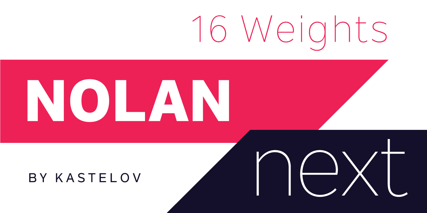 Przykładowa czcionka Nolan Next #1